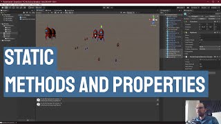 Using static properties in Unity3d – Keeping track of gameobjects