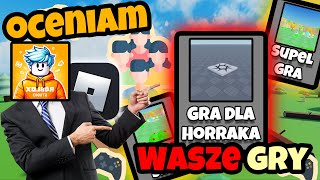 OCENIANIE ✨WASZYCH✨ gier w Roblox!