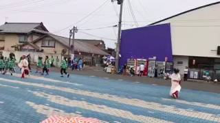 種市夏祭り2017よっちょれ みどり学園\u0026てんつく連