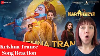 Krishna Trance Song REACTION! Karthikeya 2
