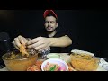 havemore butter chicken garlic naan vs gulati butter chicken garlic naan with jeera rice mukbang