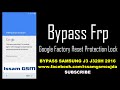 Samsung J320h And J320f Bypass Google Acount 2016 Remove Frp