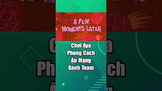 Gcaothu chơi SV Aya đi sp là phải ăn mạng gánh team đẳng cấp #gcaothu #liênquânmobile #rov #aov