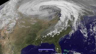 Extratropical Cyclone forming over the United States