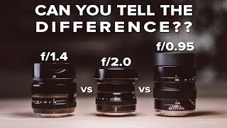 Blind Test: Fuji 35mm f1.4 vs Fuji 35mm f2 vs Mitakon 35mm f0.95