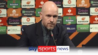 Erik ten Hag says he is following Manchester United takeover bid news but his focus is on football