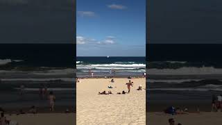 Gold cost beach, Australia, sea, Beach, sunny day