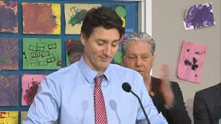 Prime Minister and Manitoba Premier make a child care announcement | APTN News