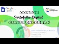 Contoh Portofolio Digital Guru Penggerak