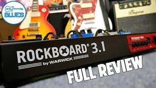 Warwick RockBoard Tres 3.1 & Pedal Pit Power Supply Review