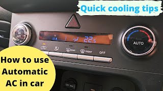 HOW TO USE AUTOMATIC AC CONTROLS | TIPS TO SAVE FROM SUMMERS | ft. Hyundai Creta |#ac #carac #creta