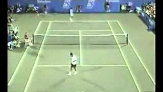 Pete Sampras great shots selection against Michael Chang (US Open 1996 FINAL)