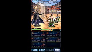 ★FFBE★　孤高極めし皇帝Lv4：シドとイーゴ、親娘で5Tミッションコンプ