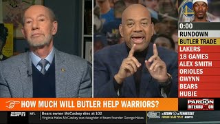 Pardon The Interruption | Are Warriors biggest threat in West after acquiring Jimmy Butler? - Wilbon