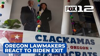 Oregon Dem. leaders laud Biden’s withdrawal from race; GOP leaders call for him to resign