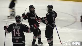 GOJHL Playoffs (Game 5) - Ayr Centennials vs Kitchener-Waterloo Siskins