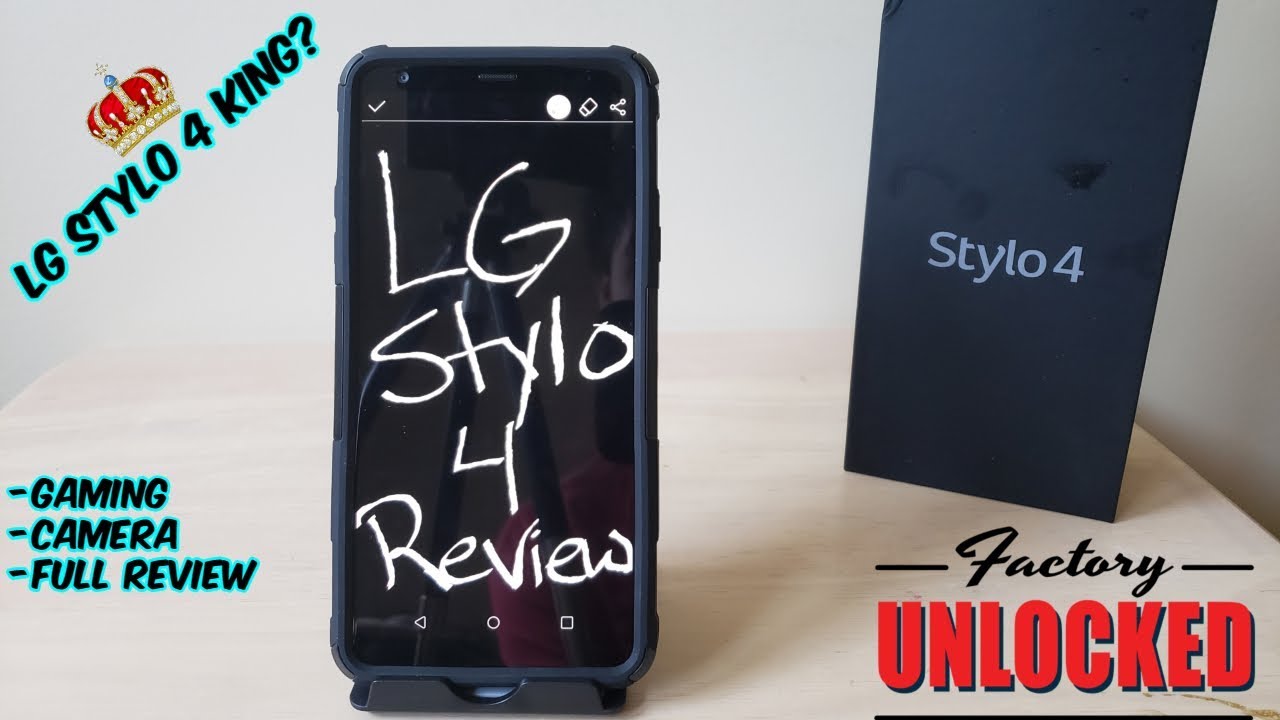 LG Stylo 4 Universal Unlocked Phone Review (Best LG Stylo 4?) HD - YouTube