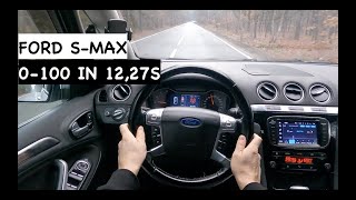 Ford S-Max 2011 2.0 TDCi 163HP | 4K POV | 0-100KM/H | TEST DRIVE | ACCELERATION | 7 SEATER