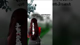 ഓടിമറയും കാലമെങ്ങോ ഒർത്തുനിൽക്കാതങ്ങ് ദൂരെ....