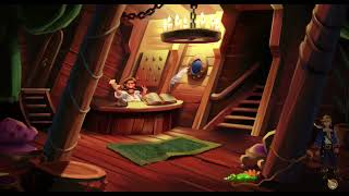 ONE ROOM HOTEL-Ambiance-Monkey Island 2  (Study Music-Relaxing-Sleep Music-ASMR-Coding)