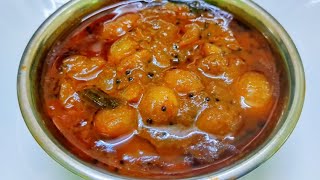 தட்டு சோறும் காலியாகும் இந்த குழம்பு செய்ய 10 நிமிடம் போதும்👌/kulambu recipe/Cinna venkaya kulambu