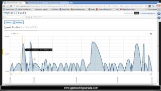 Geotab Checkmate: Trips History: 2 of 4 - Vehicle Speed \u0026 Posted Road Speed