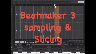 Beatmaker 3 Tutorial: How To Record AU \u0026 Inter-App Audio Samples and Slice Them Up