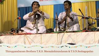 Ragam: Ramapriya - Thiruppambaram Brothers T.K.S. Meenakshisundaram \u0026 T.S.N.Seshagopalan