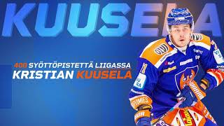 Kristian Kuusela - 400:s syöttöpiste Liigassa!