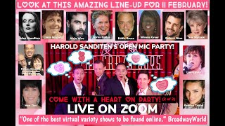 Harold Sanditen's Open Mic Party - Live on Zoom, 11 February 2021