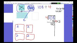 Division Video 4: 108 divided by 4