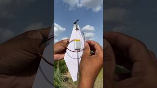 Electric Paper Airplane #shorts #outofmindexperiment