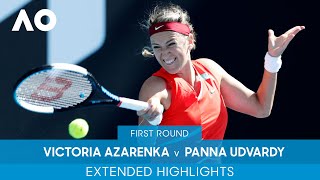 Victoria Azarenka v Panna Udvardy Extended Highlights (1R) | Australian Open 2022