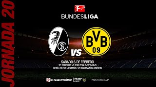 Partido Completo: SC Freiburg vs Borussia Dortmund | Jornada 20 - Bundesliga