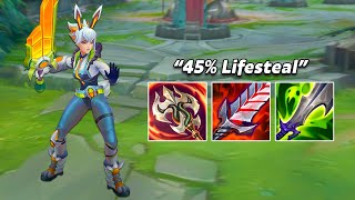 FULL LIFESTEAL RIVEN (UNLIMITED HP AND SHIELDS)