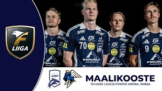 F-Liiga: Nokian KrP–EräViikingit, Maalikooste, 19.1.2025