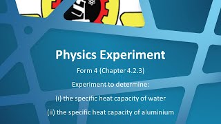 Experiment:  Determine the specific heat capacity of water & the specific heat capacity of aluminium