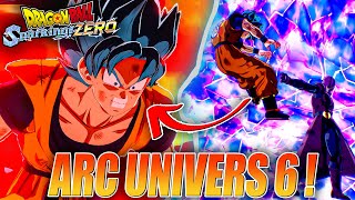 J'AI REFAIT L'ARC UNIVERS 6 SUR SPARKING ZERO ! (en custom battle)