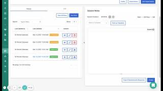 How to create Session Notes | Adracare