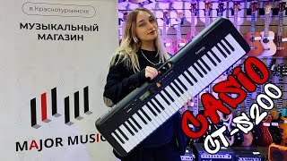 Синтезатор Casio CT-S200BK | обзор от MAJOR MUSIC