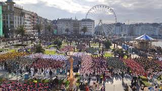 Marcha de San Sebastián. 20 Enero 2020 Tamborrada Infantil pequeños