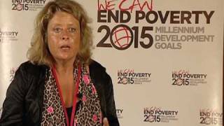 Stine Bosse -- Advocate for the Millennium Development Goals