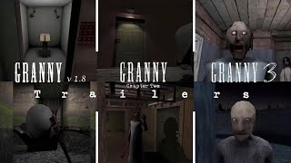 Granny: All Gameplay Trailes!! (2017 -2023)