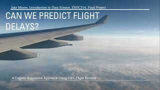 Flight Delay Prediction: Data Cleaning, Modeling, and Results