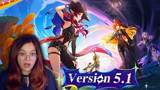 5.1 Archon Quest and Xilonen are HERE Genshin Impact Version 5.1 Special Program REACTION