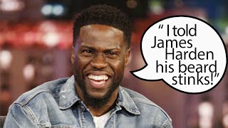 Kevin Hart ABSOLUTELY ROASTING NBA Players! (ft. Steph Curry, James Harden, Joel Embiid, Kawhi)