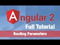 Angular 2 Tutorial (2016) - Routing with Parameters