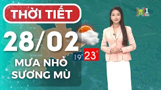 Dự báo thời tiết Thủ đô Hà Nội tối nay và ngày mai 28/02/2025 | Thời tiết hôm nay | Dự báo thời tiết