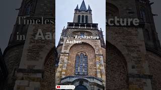 Explore Aachen's Stunning Architecture with Me. #germany #architecture #travel