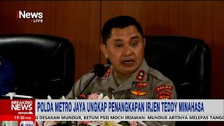 Polda Metro Jaya Ungkap Kronologi Penangkapan Irjen Teddy Minahasa #BreakingNews 14/10